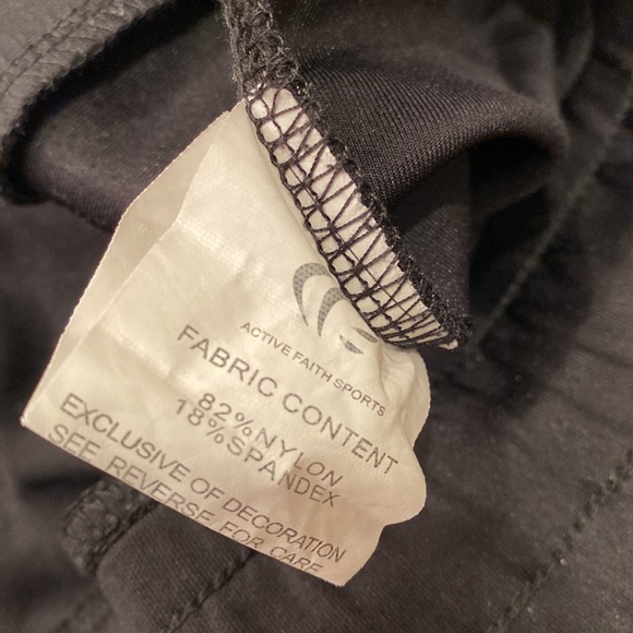 Active Faith sweats/joggers.  Size XL. Length 40”, inseam 30”. - Picture 10 of 10